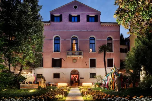 Exterior of the Palazzo Venart Luxury Hotel in Venice